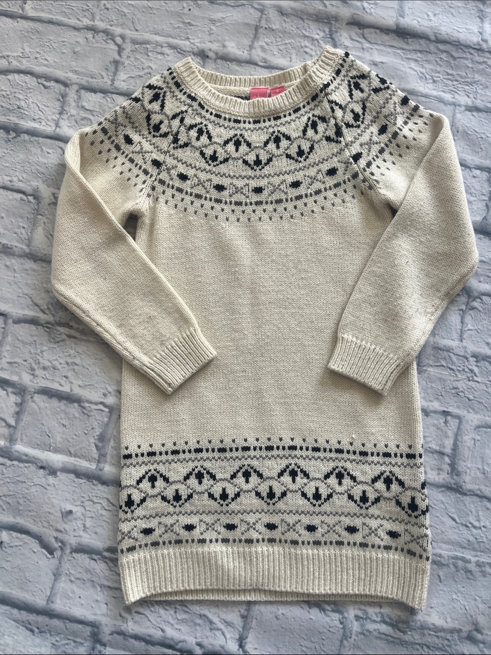 6T Knit Sweater Dress - Unknown Brand